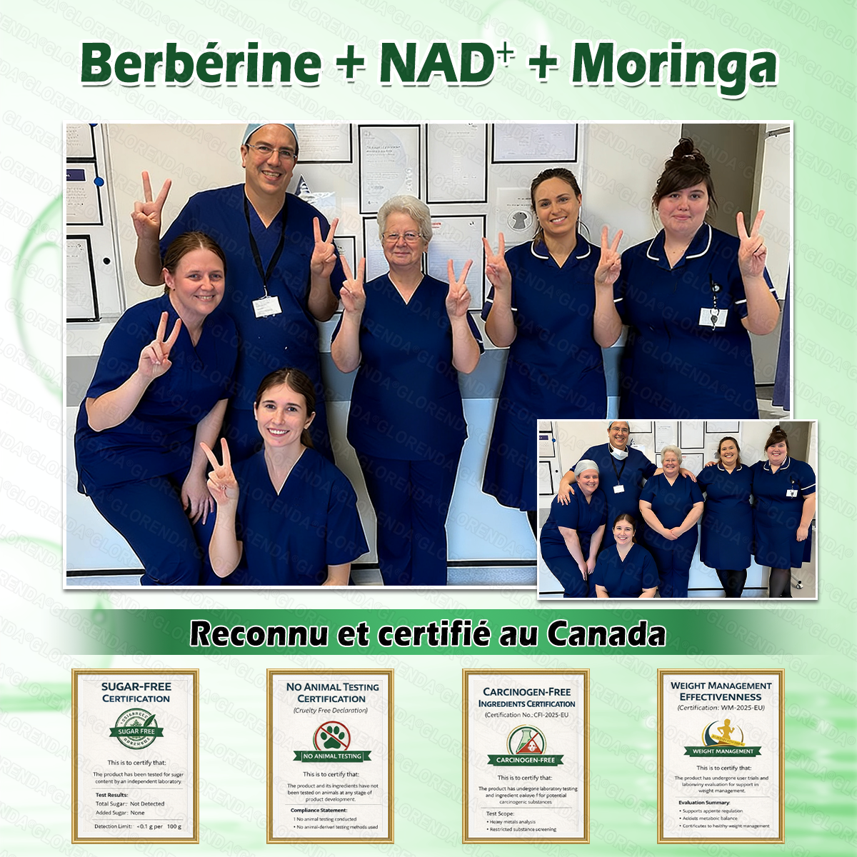 🔥 Plus que 10 boîtes ! −30 % aujourd’hui Patch 10-en-1 GLORENDA® Moringa · Berbérine × NAD⁺ — testé par des médecins, sûr et efficace. 4 à 6 patchs pour soutenir le poids, la glycémie, la digestion et l’énergie.